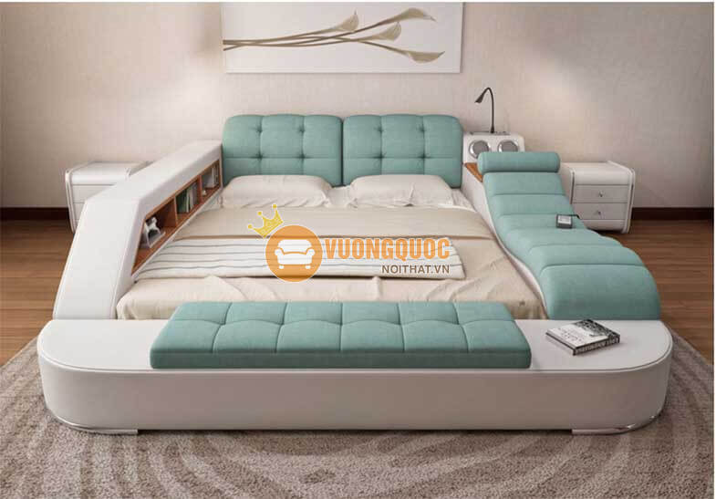 Giường ngủ gỗ đa năng hiện đại YFC R98B-1